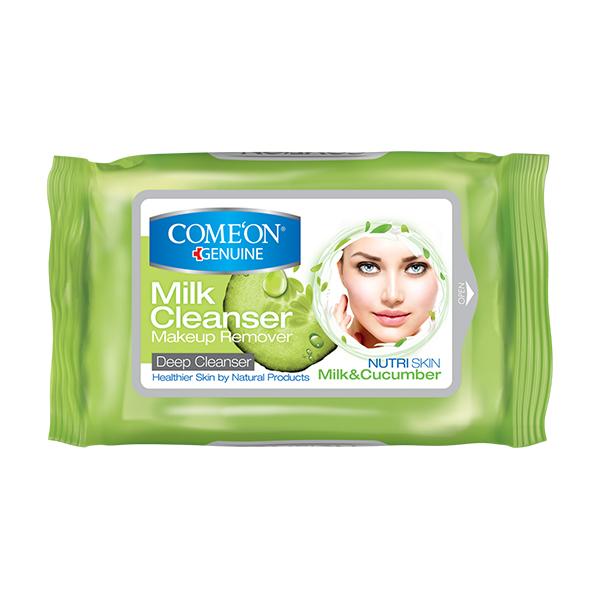 Come`on Milk Cleanser Wet Wipes