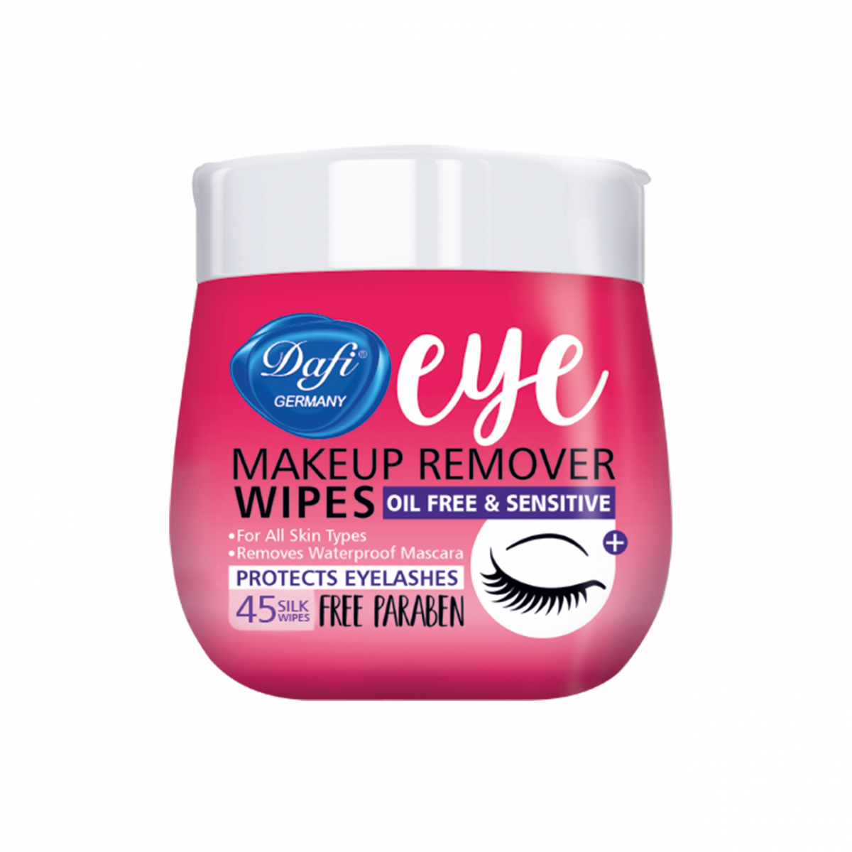 Dafi Eye Makeup Remover Wet Wipes