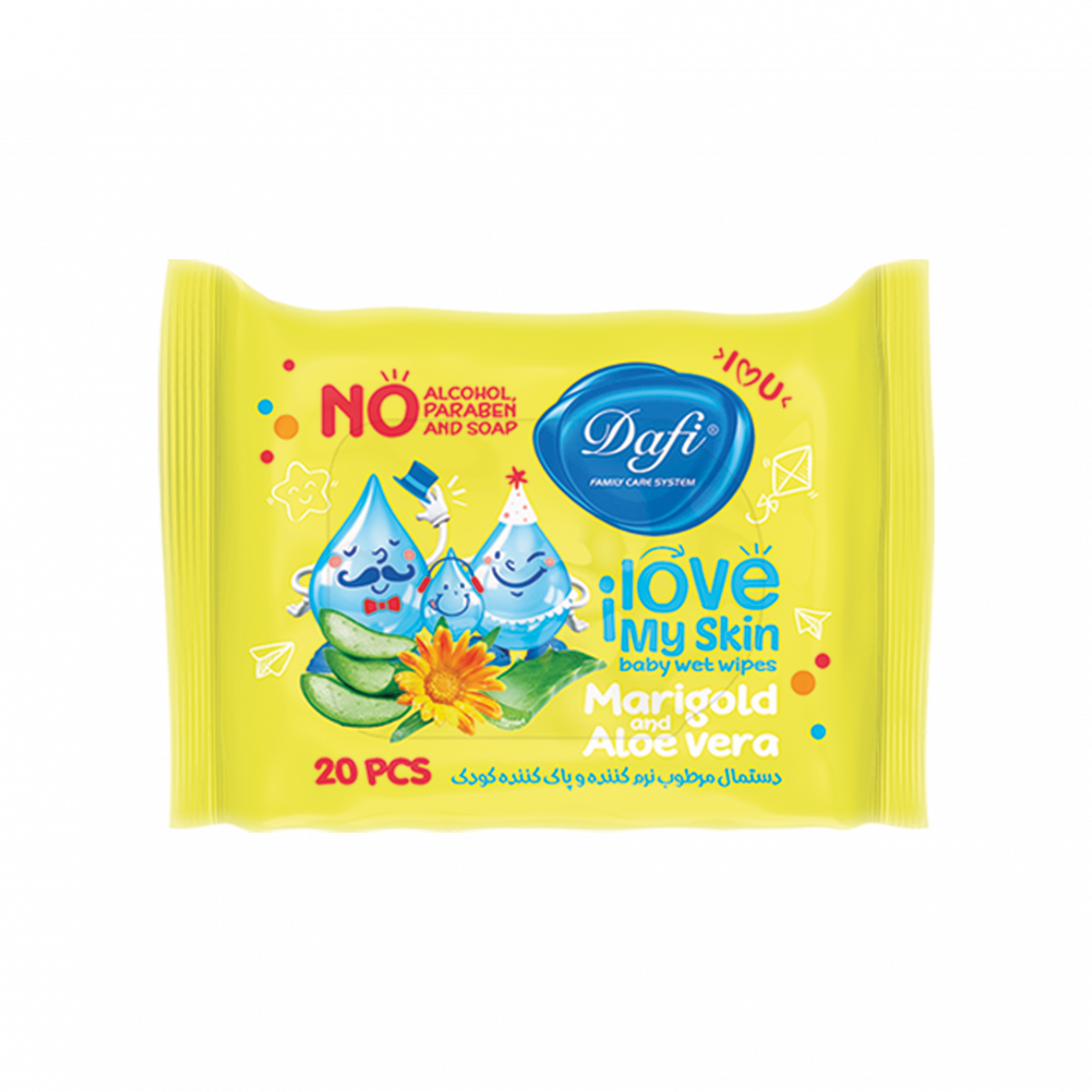 Dafi Aloe Vera Wet Wipes