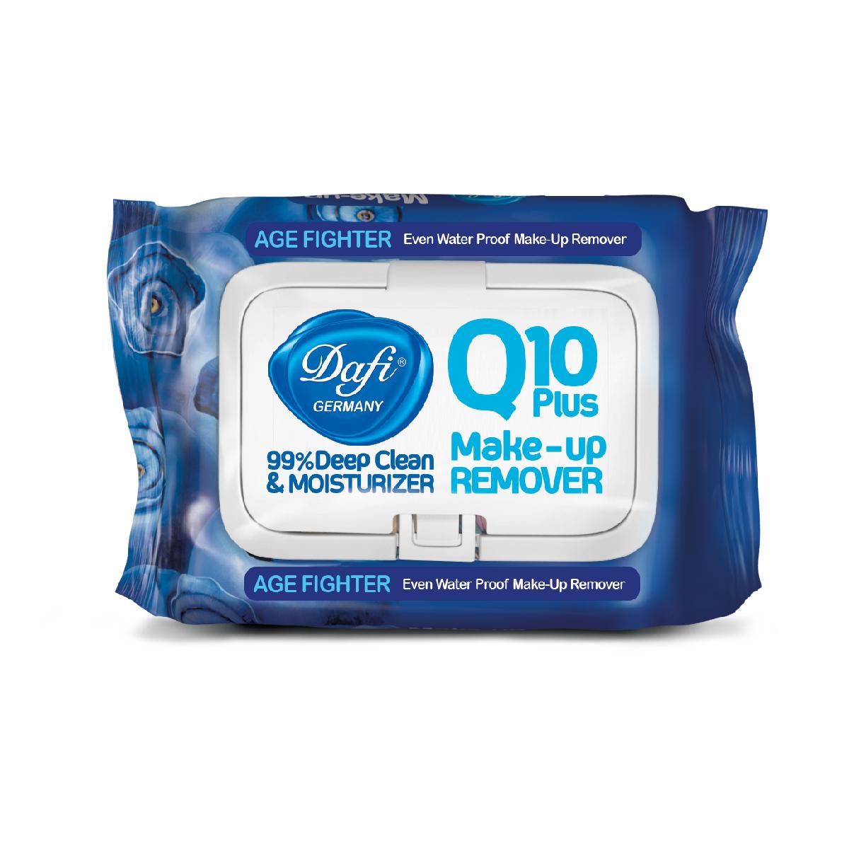 Dafi Q10 Age Fighter Makeup Remover Wet Wipes