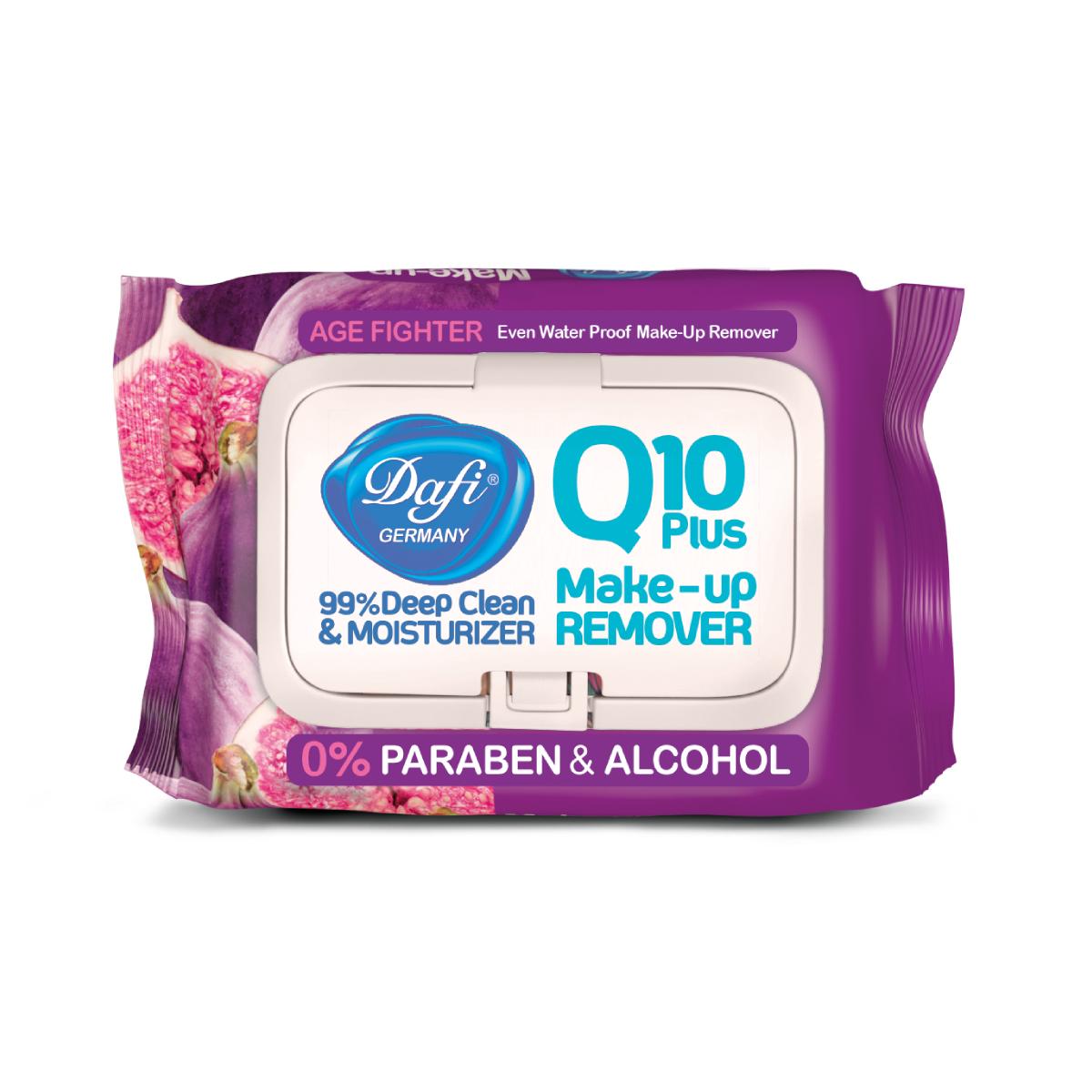 Dafi Q10 Age Fighter Makeup Remover Wet Wipes