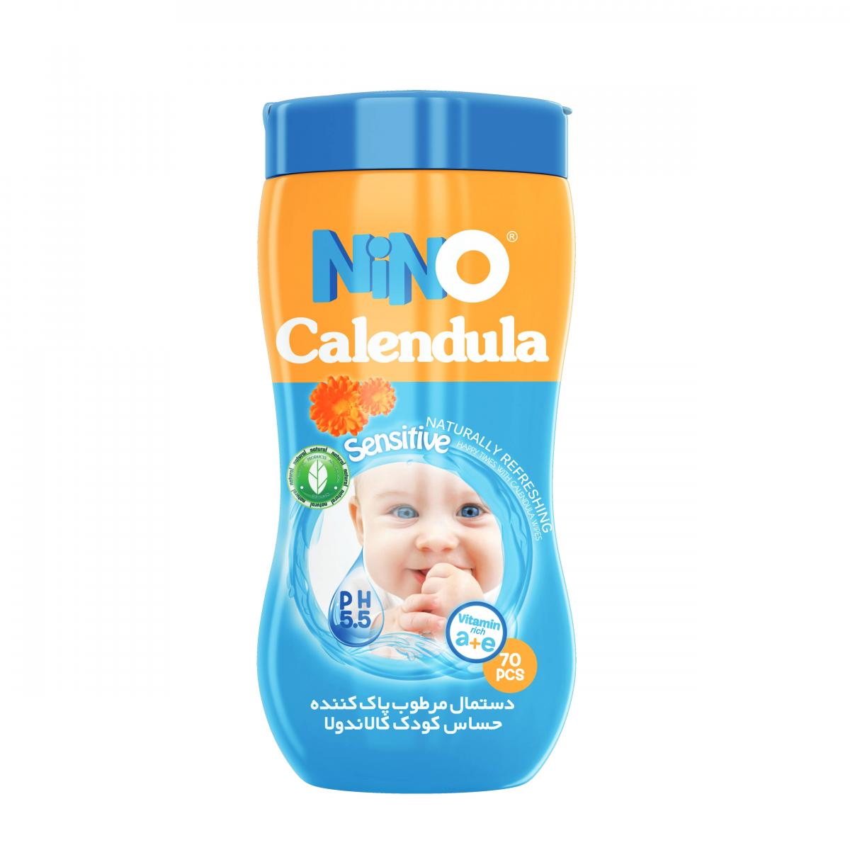 Nino Calendula Wet Wipes For Sensitive Baby Skin