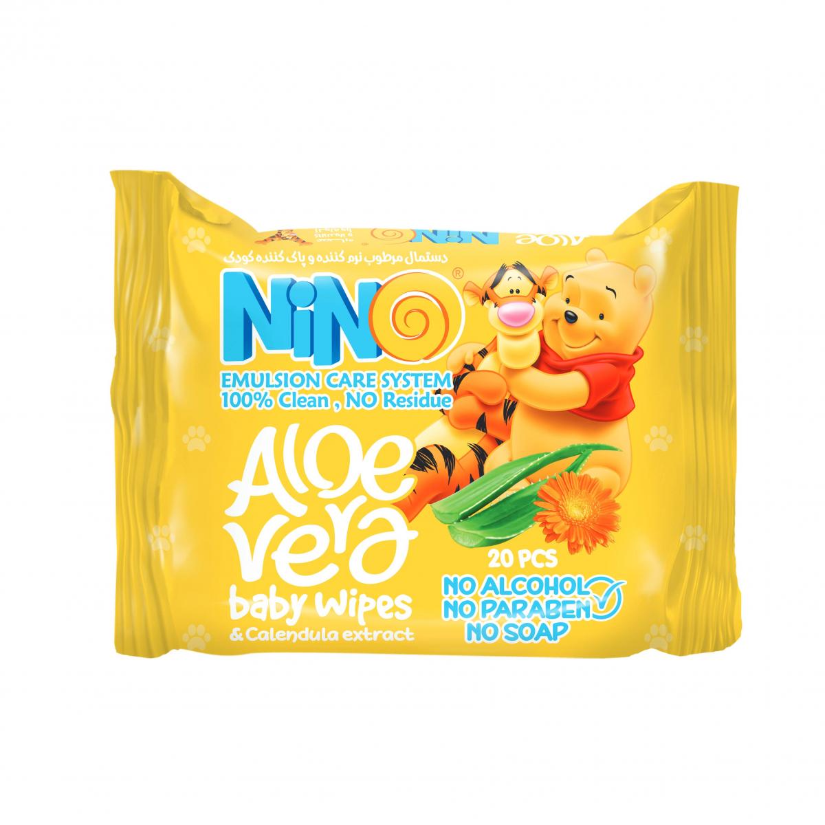 Nino Aloe Vera Baby Wet Wipes