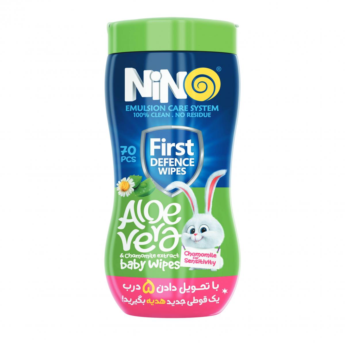 Nino Aloe Vera Wet Wipes