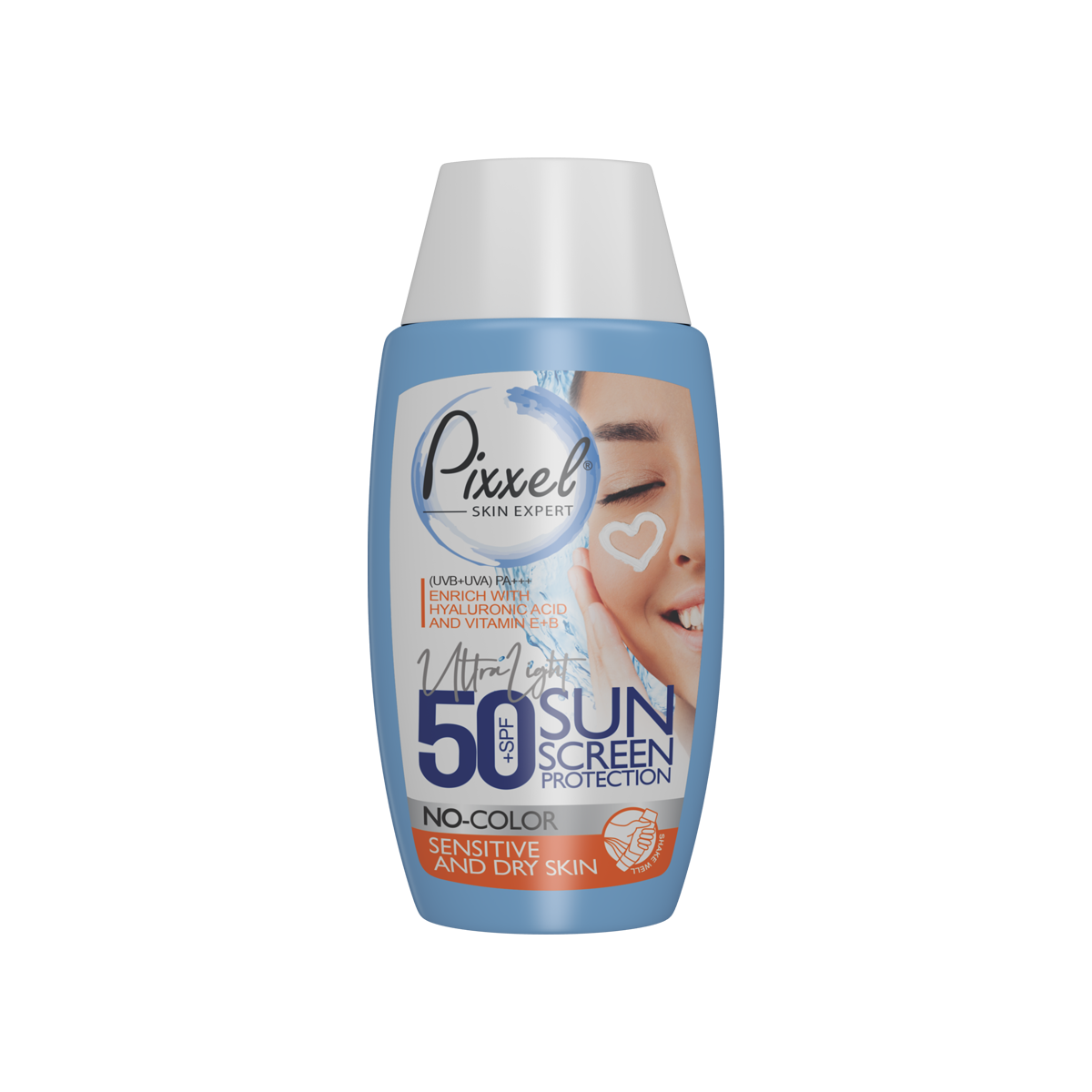 Pixxel No Color Sunscreen Protection For Dry Skin