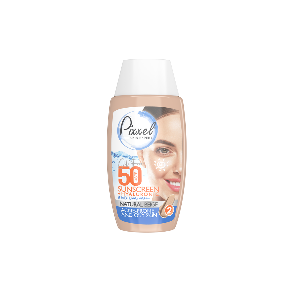 Pixxel Natural Beige Sunscreen Protection For Oily Skin